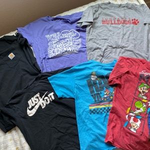Boys assorted t shirt bundle